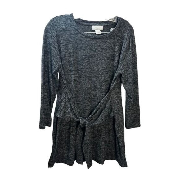 NEW Liz Claiborne Jersey Long‎ Sleeve Tunic Dress Small - Picture 1 of 4